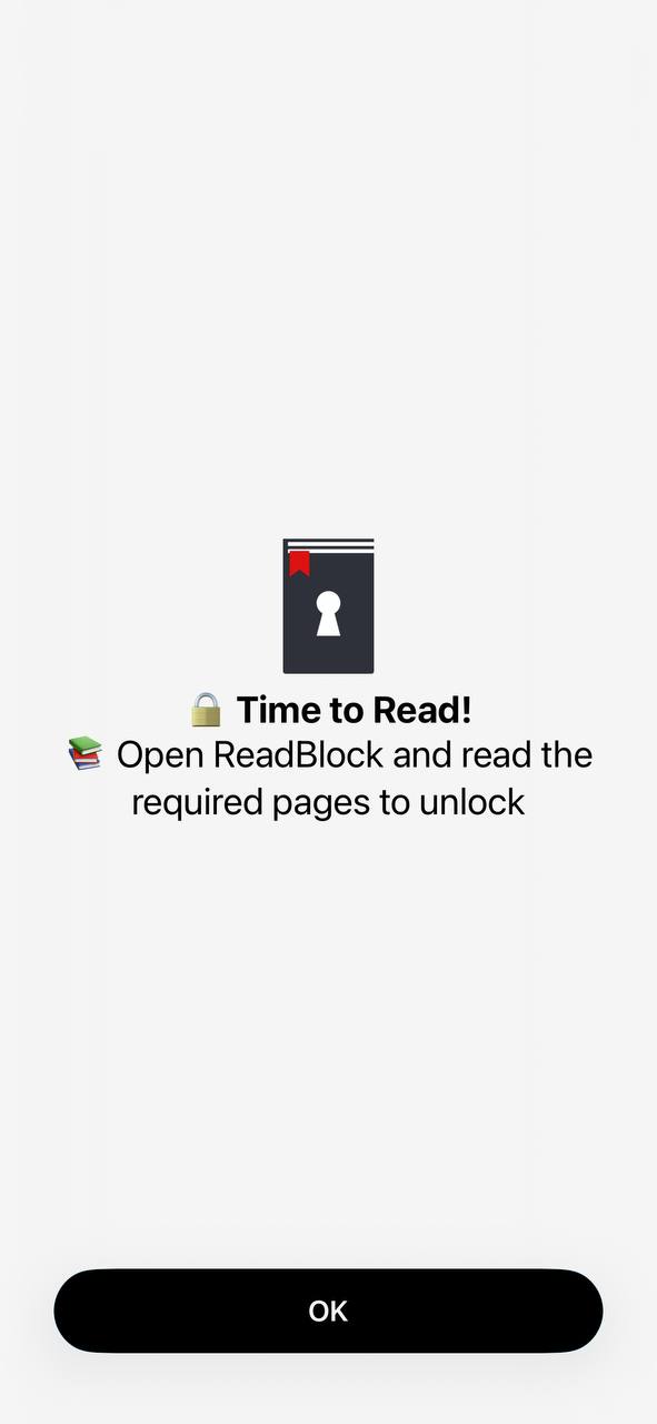 Apps locked — Time to Read